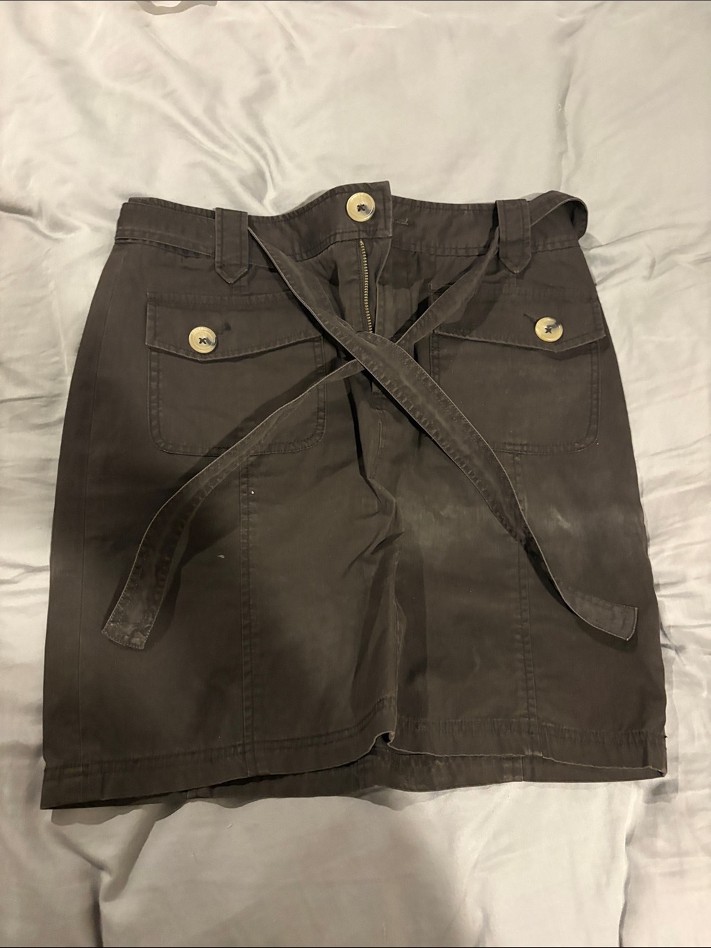 Banana Republic Brown Cotton Pants with Branded Waist Tag